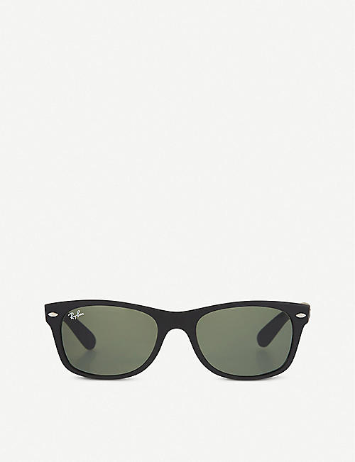 RAY-BAN: Rubber Wayfarer sunglasses