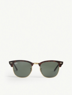 ray ban green tortoise shell