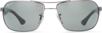 RAY BAN   Highstreet metal rimmed sunglasses