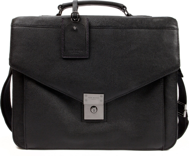 TED BAKER   Lozzen leather briefcase