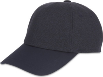 TED BAKER   Print mix button back baseball hat