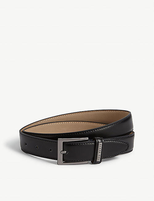 TED BAKER: Lizwiz leather belt