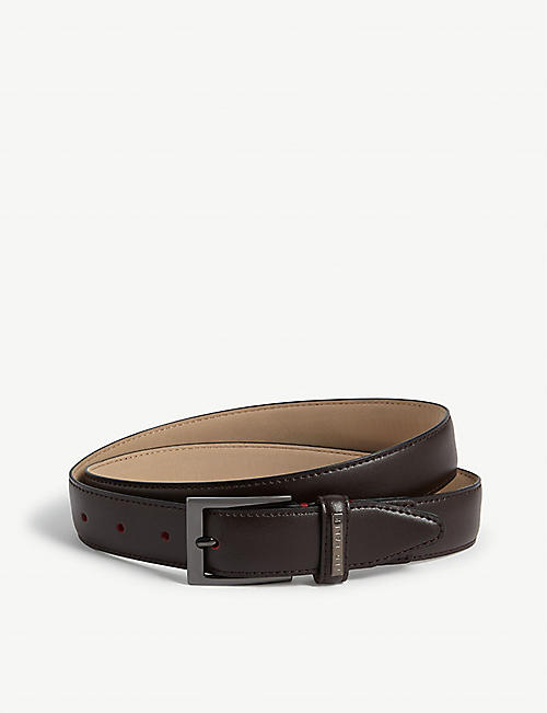TED BAKER: Lizwiz leather belt