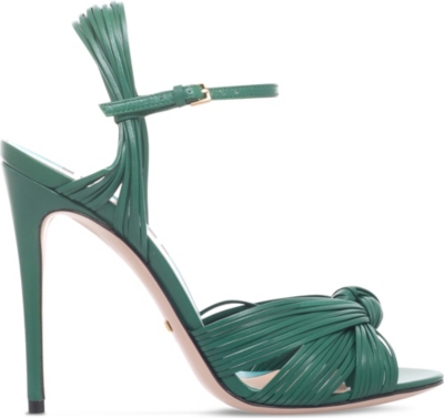 gucci allie knotted sandals