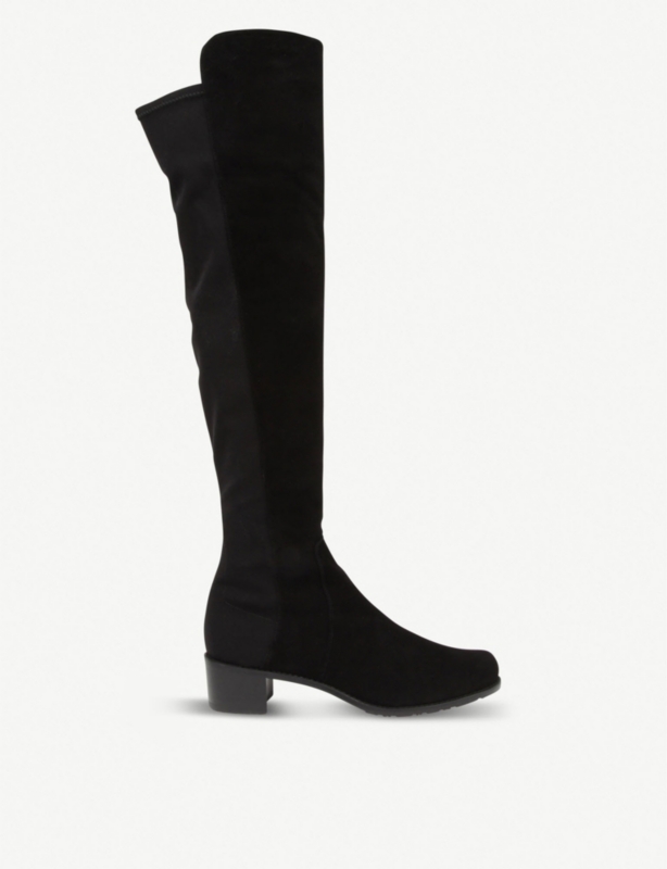 Reserve suede over-the-knee boots