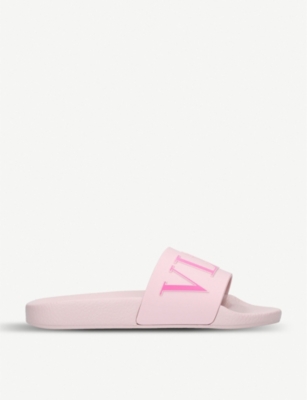 ladies valentino sliders