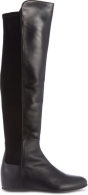 STUART WEITZMAN - Mainline leather knee-high boots | Selfridges.com