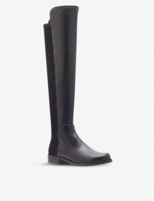 STUART WEITZMAN: 5050 over-the-knee leather boots