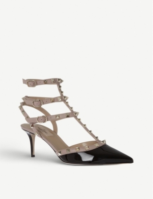 VALENTINO GARAVANI So Noir 65 patent-leather heeled sandals