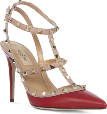 VALENTINO - Rockstud leather heels | Selfridges.com