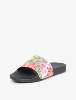 gucci bloom slides selfridges