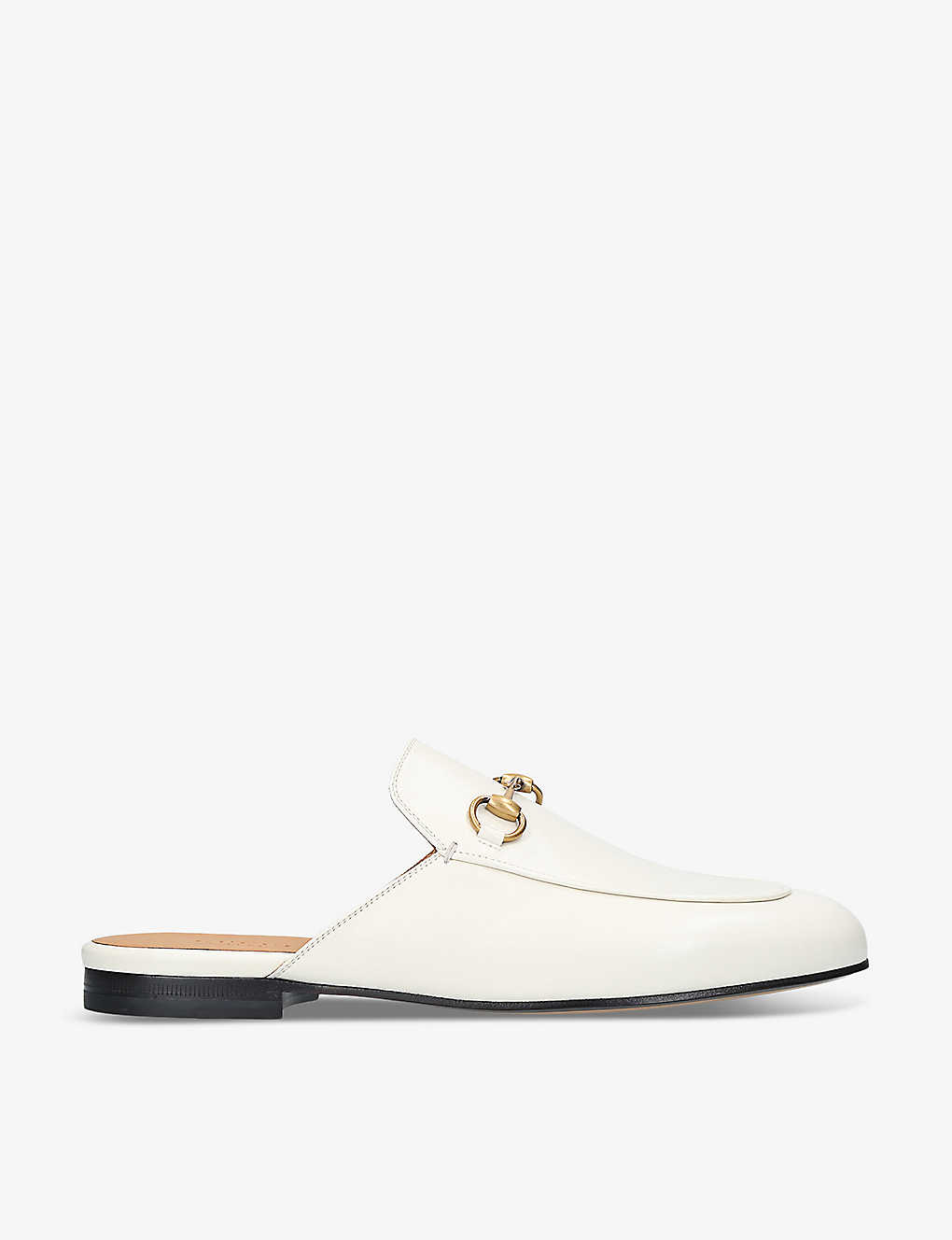 GUCCI - Princetown leather slippers 