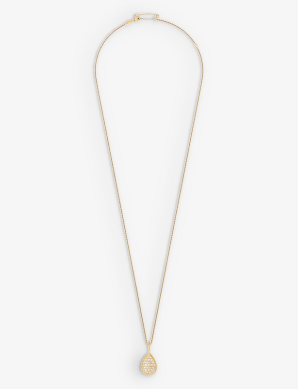 Serpent Bohème 18ct yellow-gold and 1.40ct diamond necklace