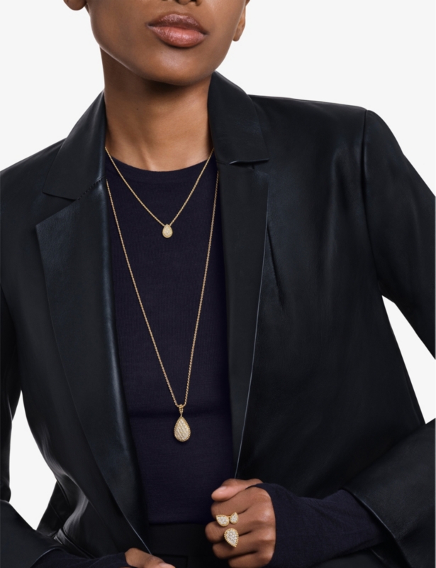 Serpent Bohème 18ct yellow-gold and diamond pendant necklace