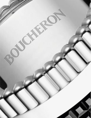 BOUCHERON: Quatre 18ct white-gold with PVD ring