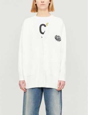 sandro smiley cardigan