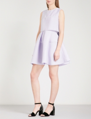 sandro purple dress