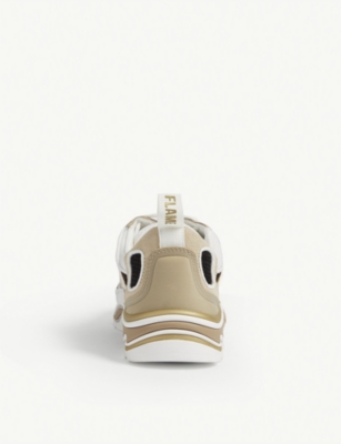 sandro gold trainers