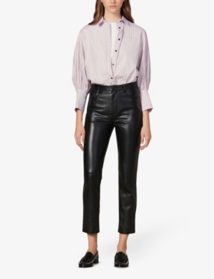 leather trousers for ladies