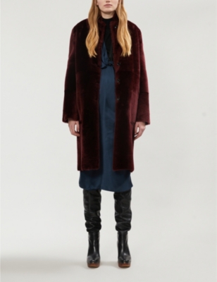 joseph shearling coat
