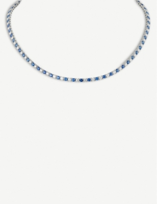 Cartier diamond tennis on sale necklace