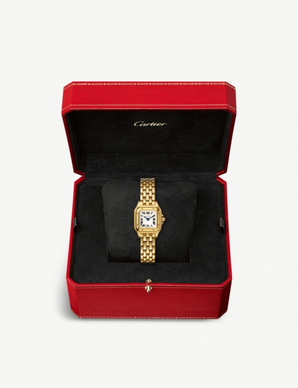 CRWGPN0016 Panthère de Cartier mini 18ct yellow-gold quartz watch