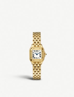 cartier 18ct gold watch