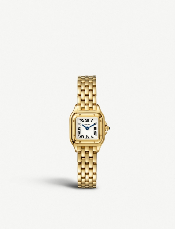 CRWGPN0016 Panthère de Cartier mini 18ct yellow-gold quartz watch
