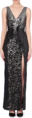 FRENCH CONNECTION - Cosmic Sparkle sequinned maxi dress | Selfridges.com