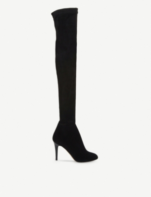 jimmy choo black suede boots