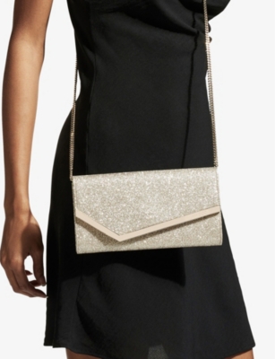 Emmie glittered clutch