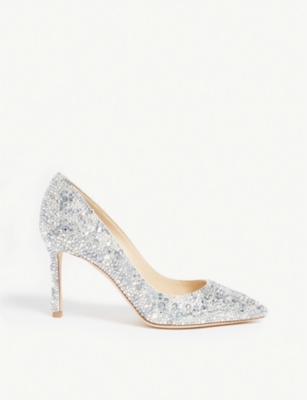 jimmy choo crystal shoes