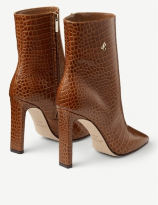 jimmy choo croc boots