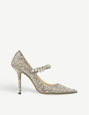 jimmy choo pearl shoes