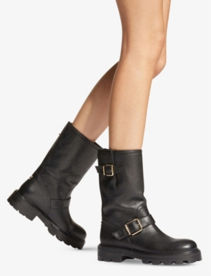Biker II leather boots