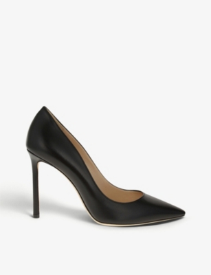 JIMMY CHOO - Romy 100 leather courts | Selfridges.com