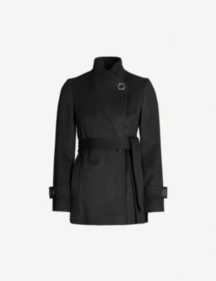 karen millen investment wrap coat