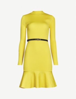 karen millen knit bodycon dress