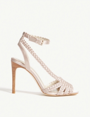 karen millen nude sandals