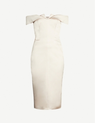 karen millen body contour midi dress
