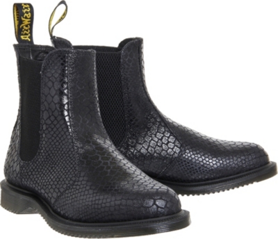 dr martens snake chelsea