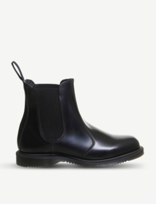 Dr Martens Kensington Flora Leather Chelsea Boots - 