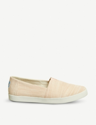 avalon canvas slip on sneaker