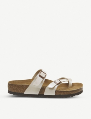 BIRKENSTOCK: Mayari cross strap sandal