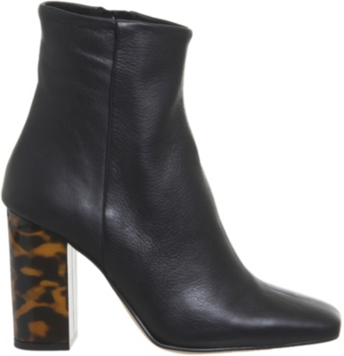 office tortoiseshell boots