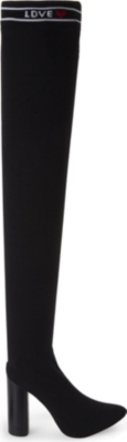 ALDO - Lovee sock knee-high boots | Selfridges.com