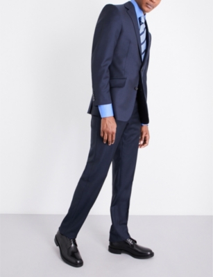 ETON: Signature pleated-cuff regular-fit cotton-twill shirt