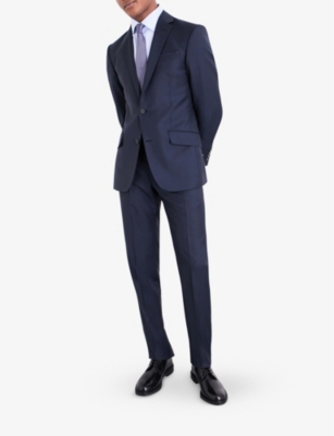 ETON: Long-sleeved single-cuff regular-fit cotton-twill shirt