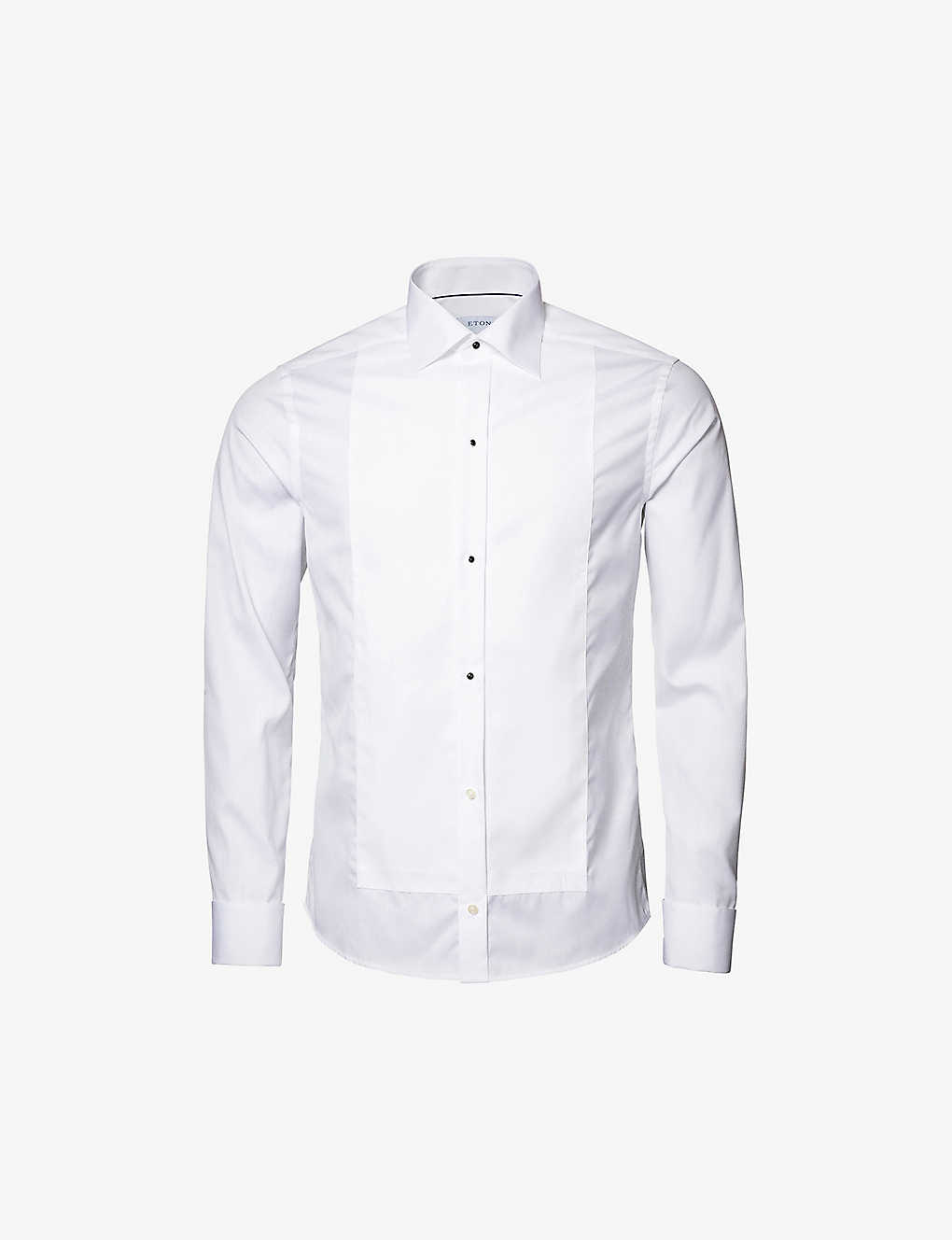 Eton Contemporary-fit Cotton-twill Shirt In White