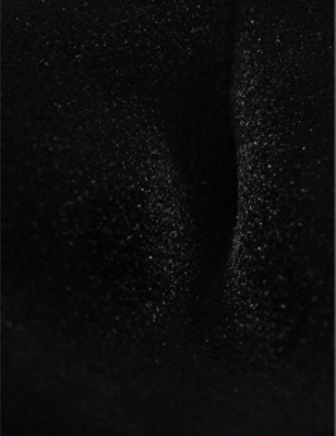 Eton Mens Black Pre-tied Velvet Bow Tie In Black